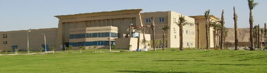 The main office building